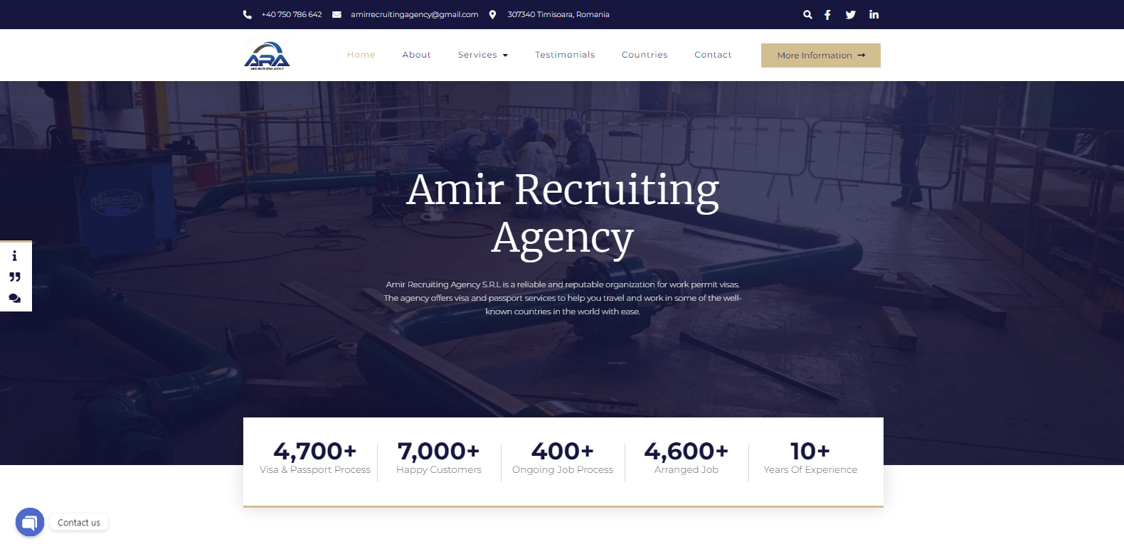 Amir Recruiting Agency S.R.L